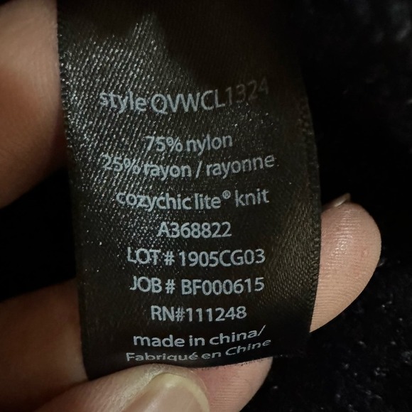 Barefoot Dreams CozyChic Lite Relaxed Hooded Cardi with Pockets Size XS - Picture 5 of 9